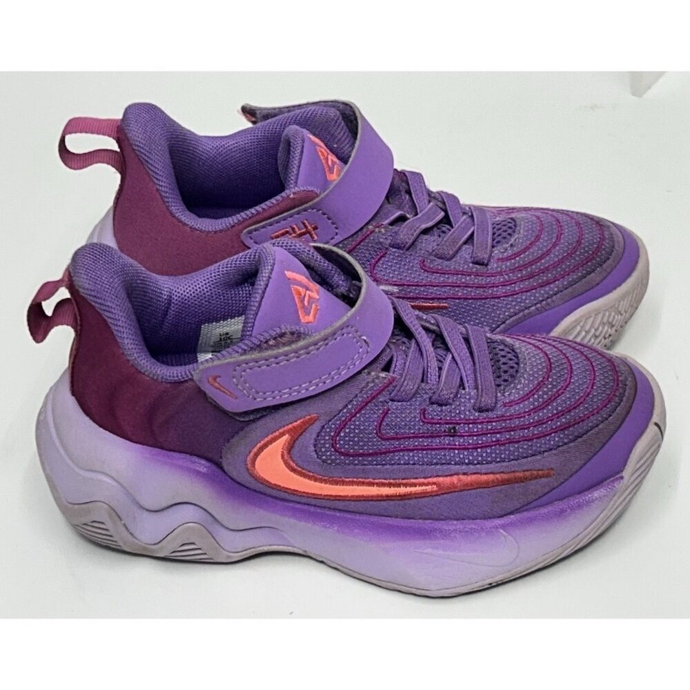 Nike FZ6733-500 Giannis Immortality 4 - Black Raspberry / Aster Pink Sz 10C Kids